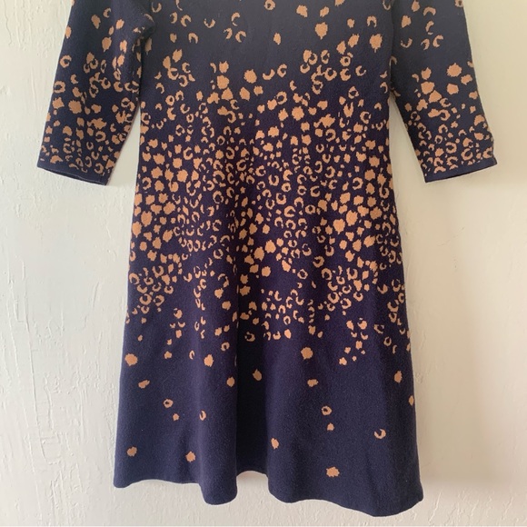 Anthropologie Maeve Leopard Sweater Dress - Picture 9 of 13